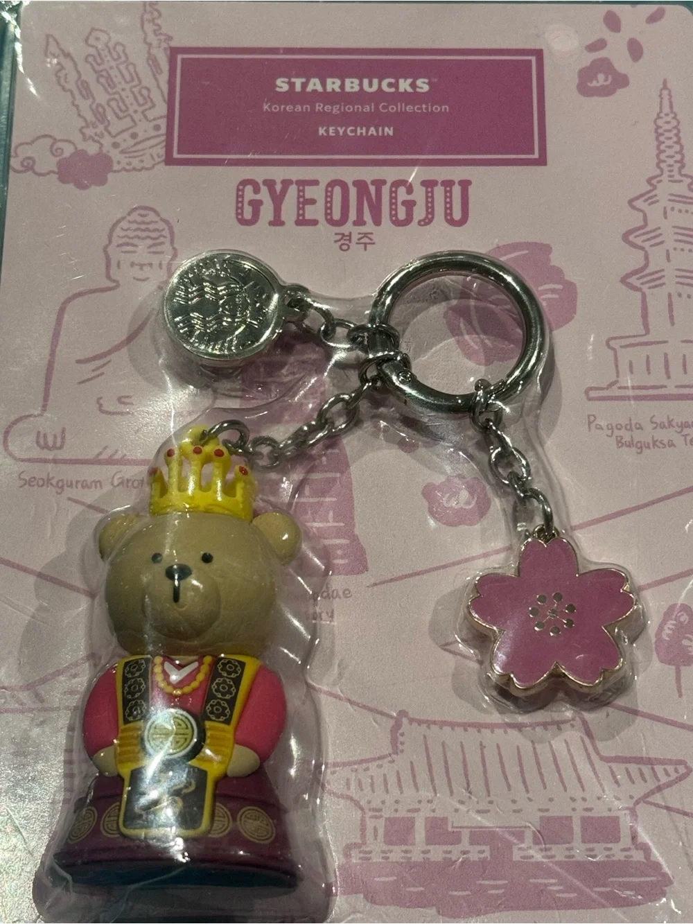 Starbucks Regional Collection Keychain - GYEONGJU